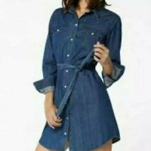 Banana Republic denim shirtdress